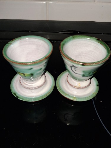 Pair handpainted dragon eye - pair, of