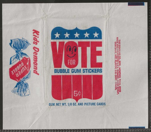 Donruss wrapper 045 vote - donruss,