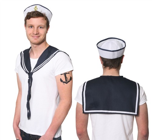 Sailor hat neck - hat, scarf