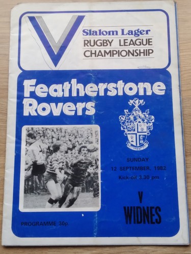 Signed 1982 featherstone - 1982,