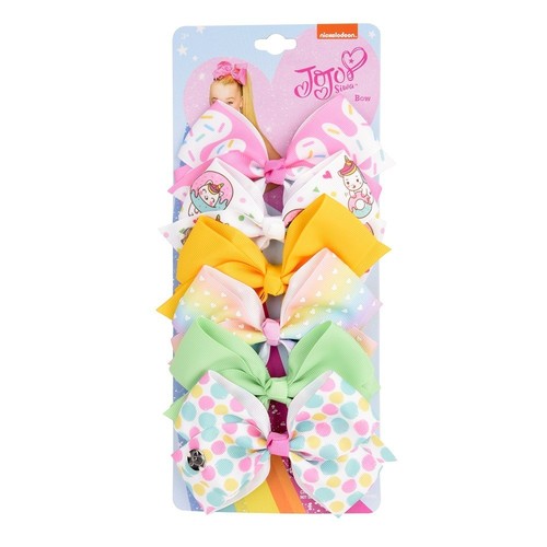Large hair bows girls - large,