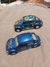 2x Die-Cast Volkswagen Beetles
