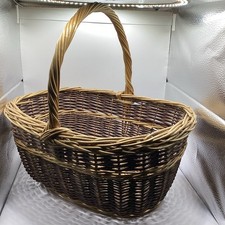 Large Oval Two-Tone Willow