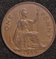 Penny 1950 George VI gEF
