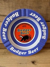 Badger Brewery Hall & Woodhouse Dorset Badger Beer Pub Ash Tray 