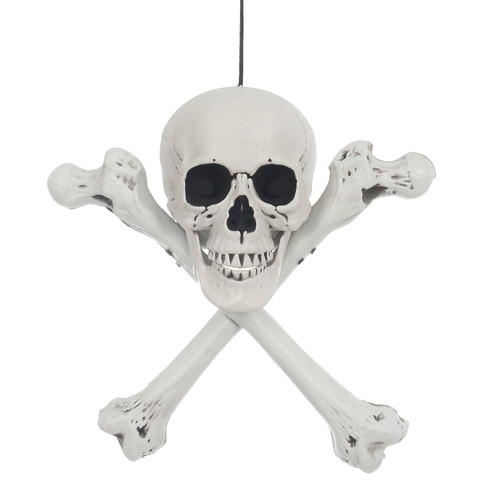 Lifesize hanging skull - lifesize, &