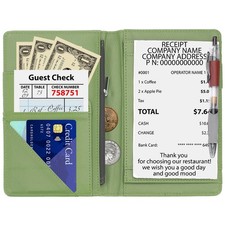 8" x 5" Leather Server Book