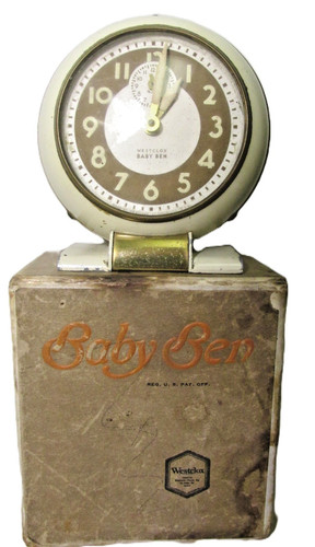 Vintage westclox baby - westclox,