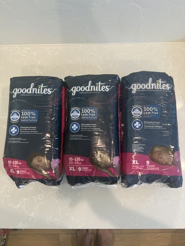 Goodnites girls nighttime - goodnites, girls'