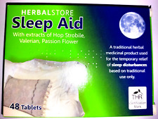 Sleep Aid Herbal  Natural Valerian Root Hops Strobile   Sleeping Tablets