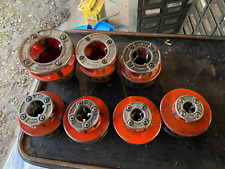 Ridgid 12-R hand ratchet threader threading die heads 1/4" - 2" BSPT 12R