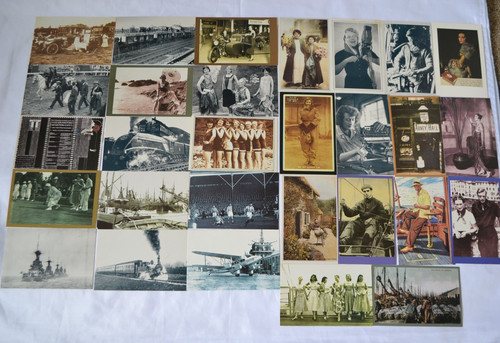 Mixed nostalgia postcards - nostalgia,