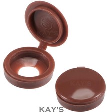 SCREW COVER CAPS SMALL HINGED