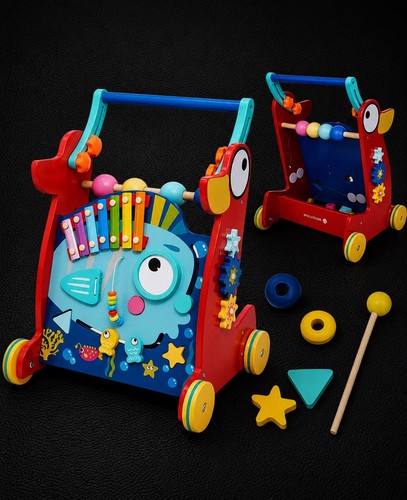 Wooden baby walker for year - walker, 1