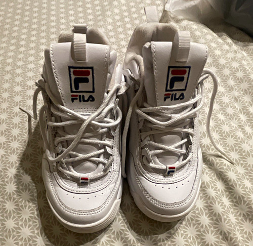 Fila disruptor white leather - fila,