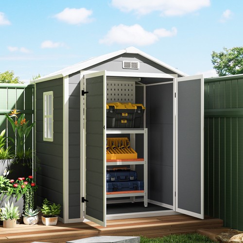 6x4 5ft garden storage shed - 6x4.5ft,