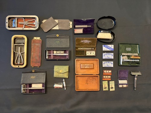Vintage safety razor lot - lot, rolls