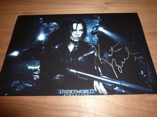 Kate beckinsale signed 12x8 - signed,
