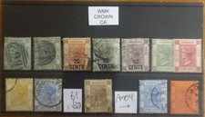 Hong Kong QV 18.. stamps Wmk