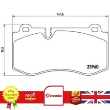Brake Pad Set For Brabus 38S