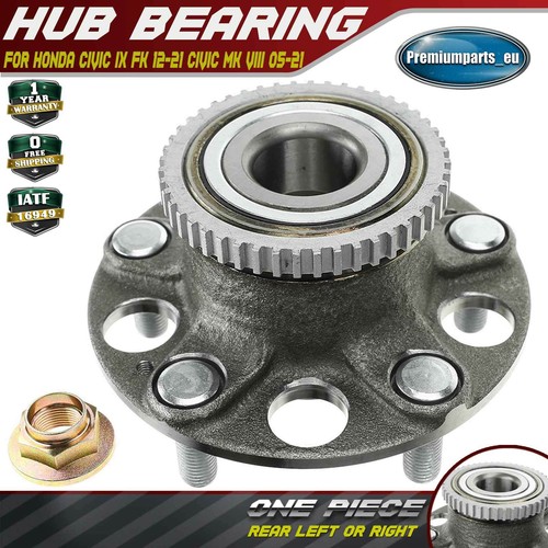 Wheel bearing hub - rear, for