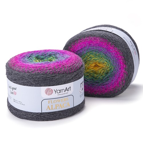 Yarn art flowers - art,