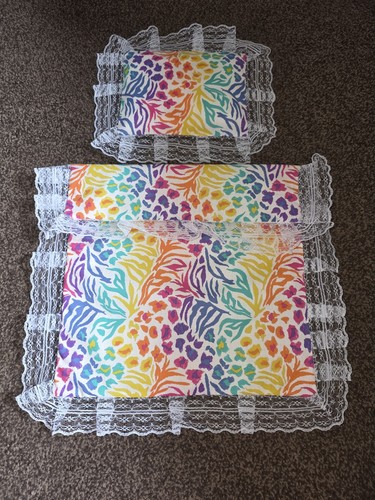 Dolls pram bedding set cot - pram,