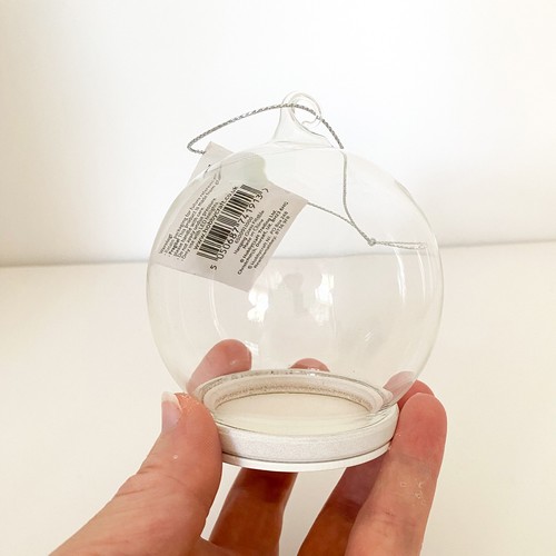 8cm fillable glass - fillable,