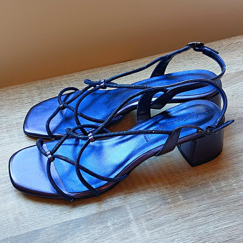 Tamaris antishokk navy strappy - navy,