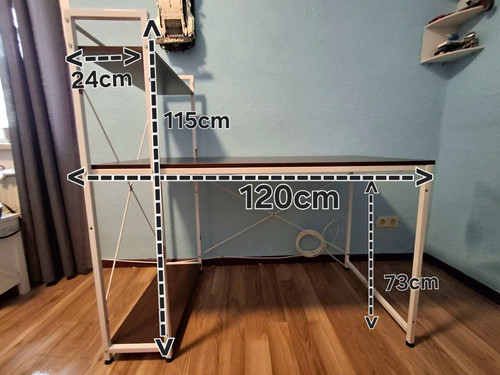 Computer desk 120x60x115 - desk, cm