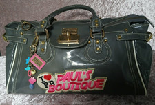 RARE, VINTAGE PAULS BOUTIQUE TOTE BAG, LARGE,  GREY FAUX LEATHER, FAST POST