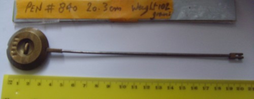 Clock pendulum for - for, french