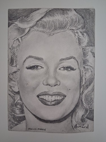 Vintage graphite pencil sketch - vintage,