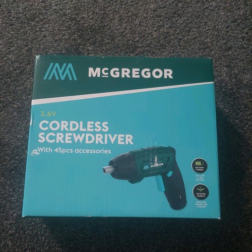 Mcgregor cordless - 3.6v,