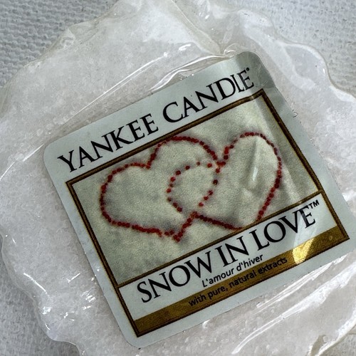 Yankee candle snow love wax - in,