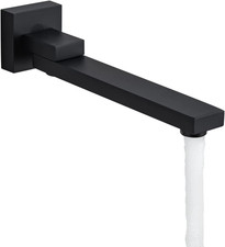 Matte Black 180° Swivel Tub