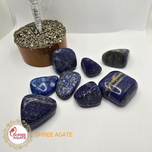 Lapis lazuli tumbled stones - lapis,