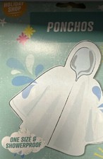 2 Pack Clear Waterproof Poncho