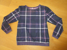 Ladies Next navy blue check