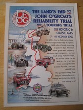 LE JOG LANDS END TO JOHN O'GROATS RELIABILITY TRIAL 2002 ADVERT FILE 32