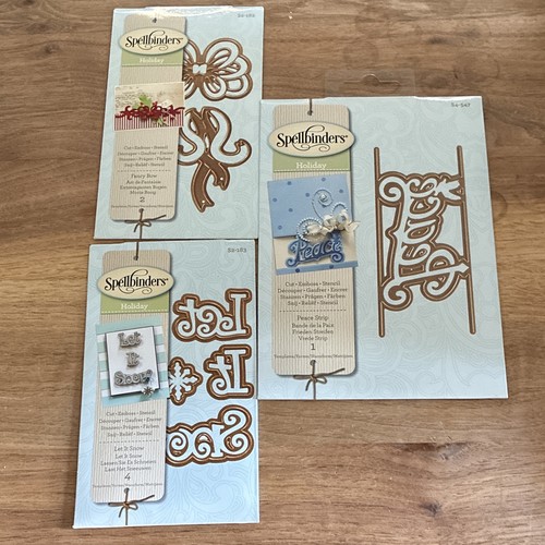 Spellbinders holiday metal - spellbinders,