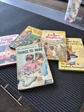 Set Of Five Old Children Lady Bird Books 