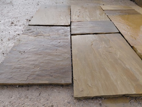 Original yorkstone paving - original,