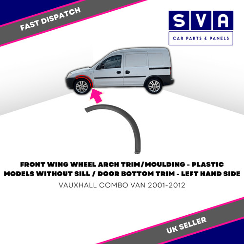 Vauxhall combo 2001 2012 front - combo,