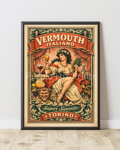Vermouth italiano torino - vermouth, a4