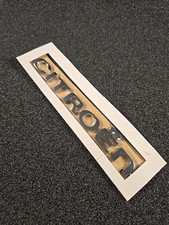 Genuine Citroën Rear Badge