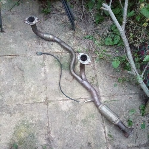Exhaust front down pipe - front,