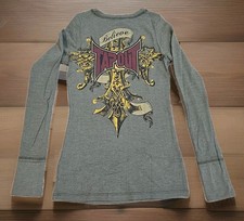 Tapout Long Sleeve Shirt Sz S Grunge Skater Goth Streetwear Y2k