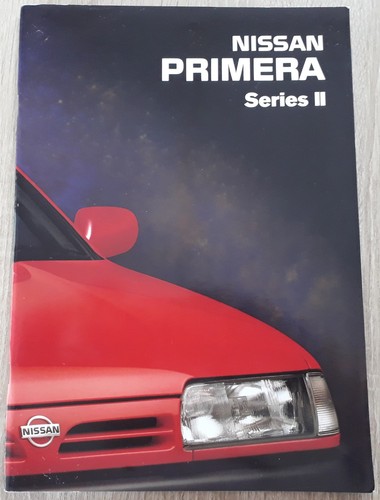 Nissan primera series - series, ii
