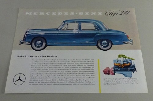 Mercedes benz 219 - 219, ponton